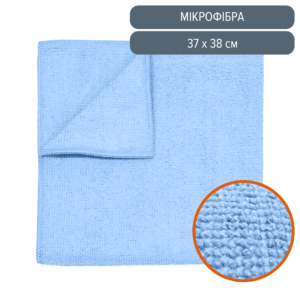Ганчірка Vileda Professional MicroTuff Swift 37х38 - блакитна