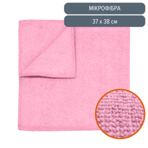 Ганчірка Vileda Professional MicroTuff Swift 37х38 - рожева